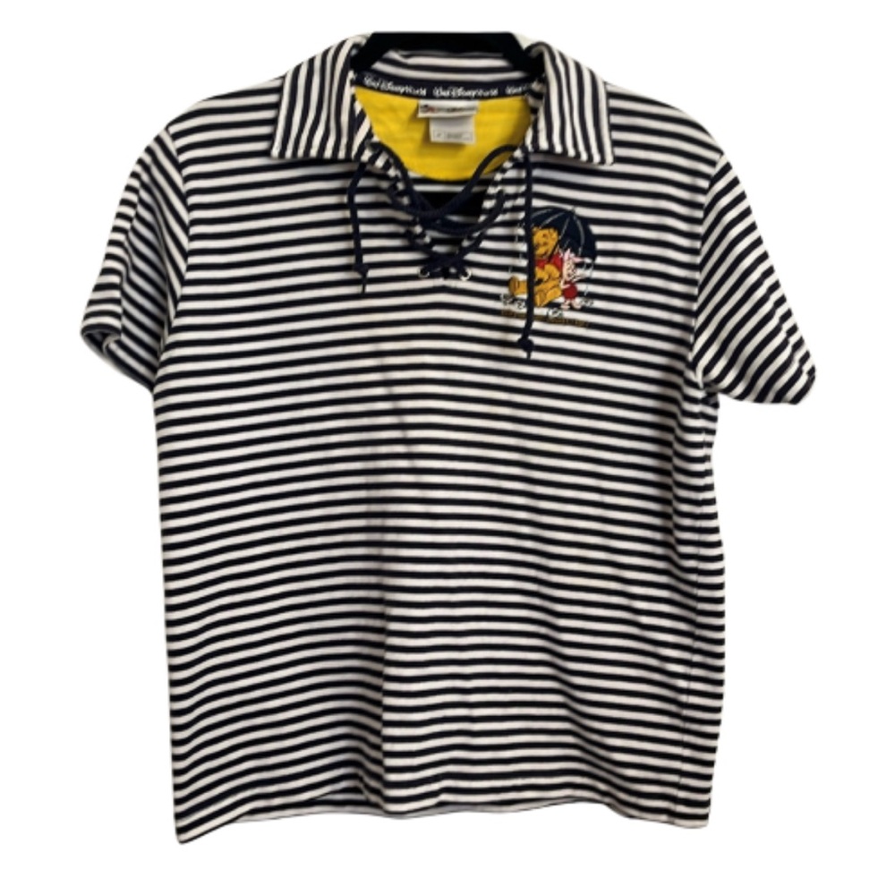 2/$12 Disney Winnie the Pooh and Piglet striped top